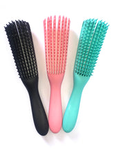 Load image into Gallery viewer, Knots Be Gone Detangling Brush for Natural, Kinky, Coily, Curly Hair