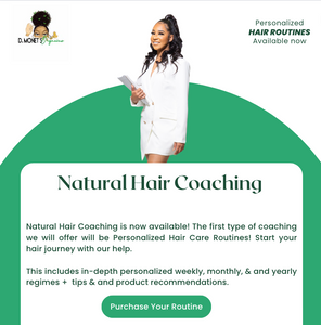 Natural Hair Coaching 1on1 Session