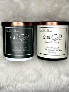 24K Gold Soy Wax Candle